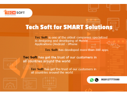 Tech Soft for SMART Solutions | mobile application development | website design | designing and deve
