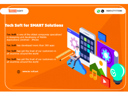 Mobile application development | website development  | Tech Soft for SMART Solutions