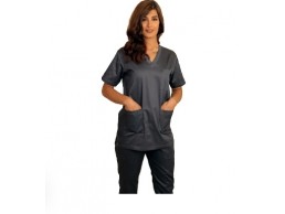  uniforms scrubs dark grey 74 AED for 1 pair polycotton fabric cargo pants