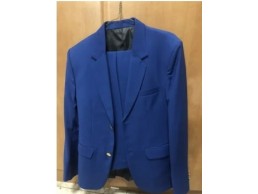  blue customised new suit for sale