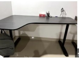 طاولة دراسية-مكتبية على شكل L