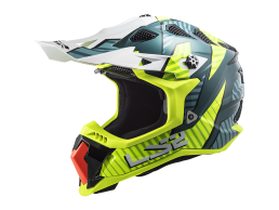 LS2 SUBVERTER EVO MX700 ASTRO COBALT H -V HELMET YELLOW