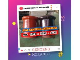  WA 0819 5288 4742, Harga Genteng Morando Jatiwangi di Bekasi