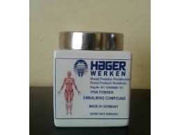 Hager-werken -embalming-powder-pink-hot +27 63 480 9853