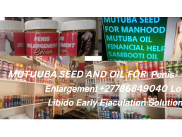 MUTUUBA OIL AND HERBAL PENIS ENLARGEMENT PRODUCTS +27786849040 BY DR GABUDAH