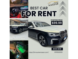 ايجار ليموزين للزفاف ...خدمات حجز سيارة المطار |BMW