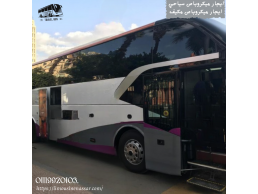  transporting tourists for a large number, renting a Mercedes bus,