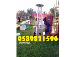 Renting Christmas heaters for rent in Dubai.