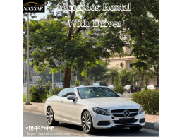 Car  Rental Vip Luxury Mercedes C_ class With Driver