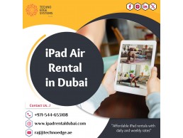 Experience the Benefits of iPad Rental in Dubai