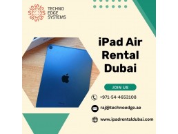  ?What Does iPad Air Rental in Dubai Offer for Business