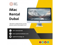 Enhance Productivity with iMac Rentals in Dubai
