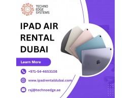  ?Can I Get iPad Air Rental in Dubai from Techno Edge Systems
