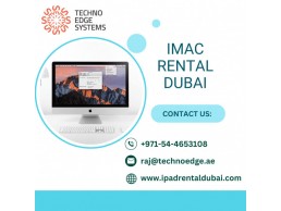  ?Which Company Offers iMac Rental in Dubai