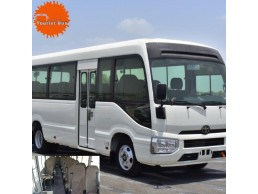 Group Travel Luxury: Rent a spacious 24-seater Toyota Coaster in Egypt 