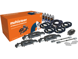Hydraulic Steering System by Multisteer | Triple Outboard
